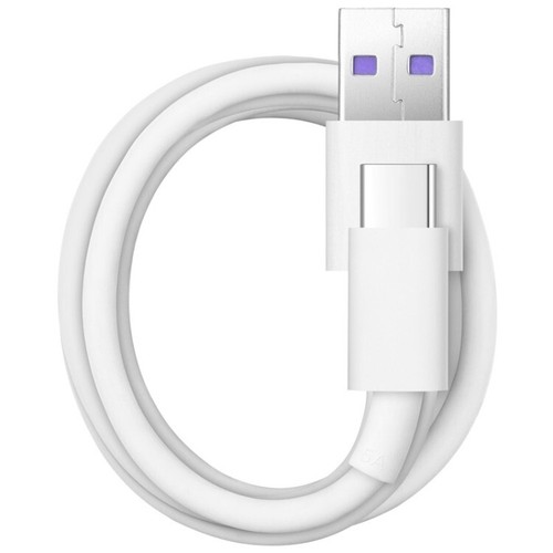 Cable USB pour GOOGLE PIXEL 7 / PIXEL 7 PRO cordon de charge réversible Blanc 1m - Photo 3 sur 4