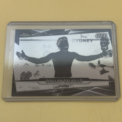 Topps 2026 Chrome UFC Rookie #57 Quillan Salkilld Negative RC