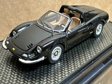 New BBR Ferrari Dino 246 GTS 1972 Black Rare 30/30 BBRC54D