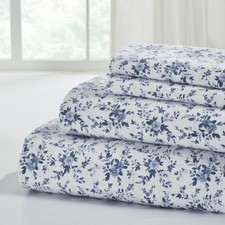 3-Piece 100 Cotton Flannel Sheet Set Soft Durable Brittany Twin