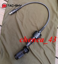 1PC New INVISIO V60 PTT Compatible Mobile External Power Battery Connector Cable