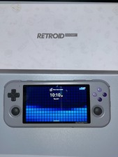 Retroid Pocket 3 + Plus Handheld Gaming Console Retro Grey 16 BIt