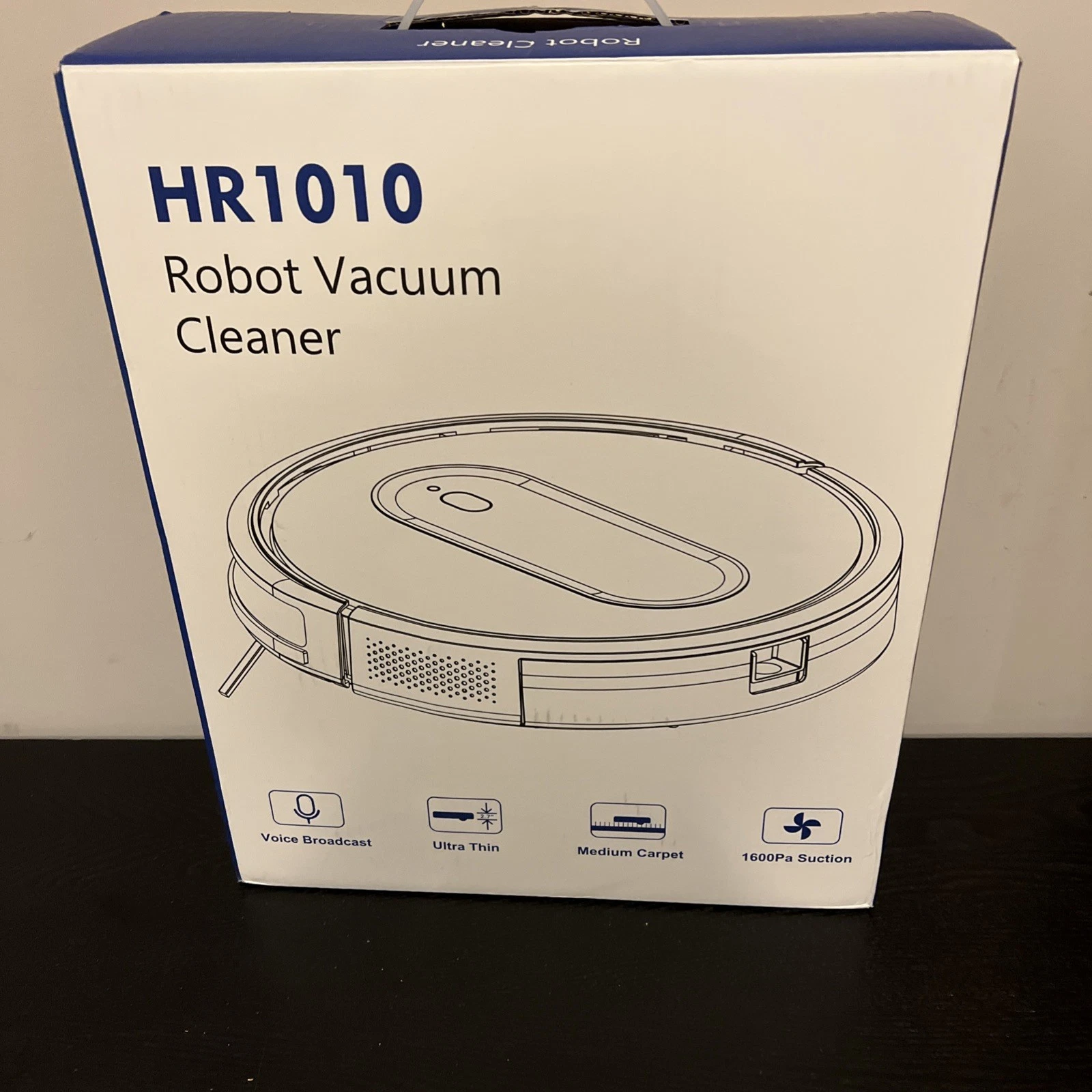 XIEBro HR1010 Robot Vacuum Mop Combo App Self-Charging - Black