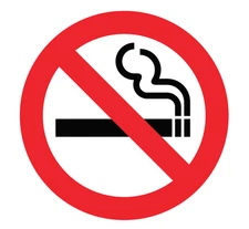 No Smoking Vinyl Decal Car Truck Cell Phone Laptop Decal Free Shipping!!
