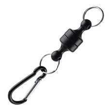 Fishing Magnetic Buckle with Keychain Carabiner Anti-Falling Outdoor Fishing Cli