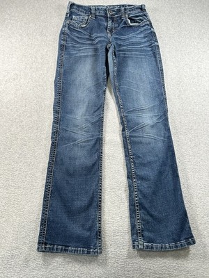 Cowgirl Tuff Co Pathfinder Bootcut Jeans Womens 28x30 Rodeo Ranch Wear TAG 26X33