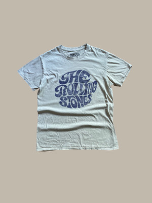 Vintage Rolling Stones T-Shirt 2022 Official Merchandise Retro Psych Rock Band 