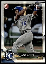 2018 Bowman Draft Kevon Jackson Kansas City Royals #BD-83