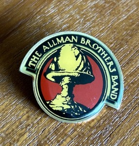 Rare The Allman Brothers Pin - original concert merch from 1991 tour 