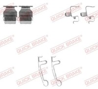 ZubehÖRsatz Scheibenbremsbelag Vorne Quick Brake 109 1604 FÜR Daihatsu