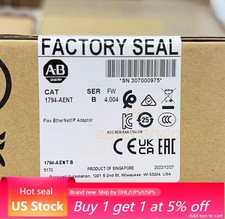 2022-2023 NEW Factory Sealed AB 1794-AENT Flex I/O EtherNet/IP Adaptor US Stock