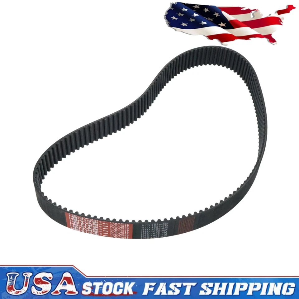 Cinturón primario 8 mm 1 1/2" BDL-30853 132 dientes apto para Harley-Davidson Foto 4 de 4