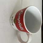 Vintage Campbell's Condensed Soup Coffee Mug Cup Genuine Corning Porcelain