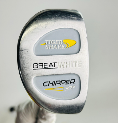 #ad #ad Tiger Shark Great White Chipper Putter 37° RH 35” Steel Shaft Golf Club $34.99