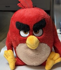 Angry Birds Movie Red 8  Plush Stuffed Animal Toy Doll Rovio Commonwealth 2016