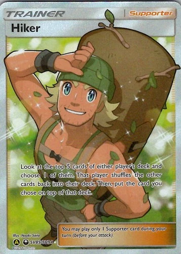 Hiker Hidden Fates: Shiny Vault SV85/SV94 Holo NM