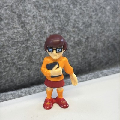 Scooby Doo Velma Dinkley Mini Figur orange Pullover hält Buch Mystery Mates