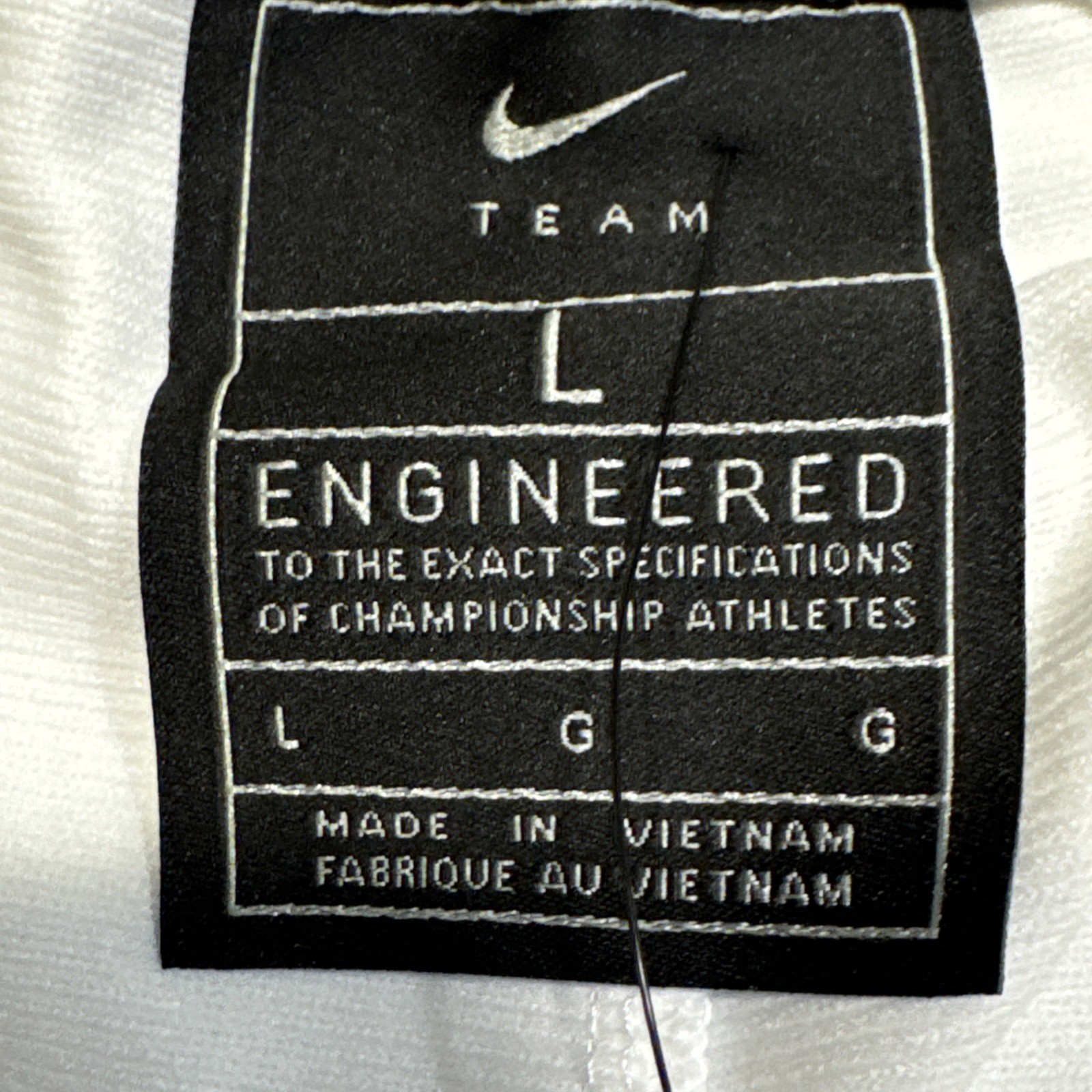 Nike Vapor Select High White/Blue Piped Baseball Pants Men's Size Large MLB Pant