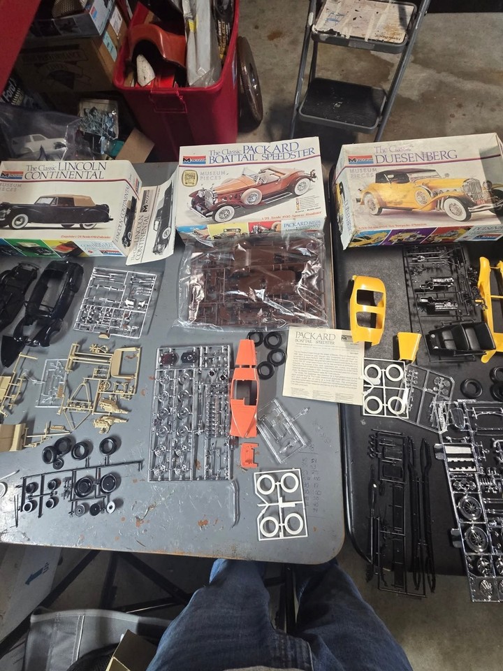 Vintage model kit lot car | eBay