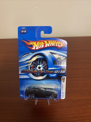 Hot Wheels 2006 First Editions 2006 Dodge Viper Coupe Black #12/38