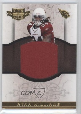 2011 Plates & Patches RPS Rookie Jumbo Materials 20/50 Ryan Williams #29 RC 0h1