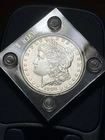 1888-P  Morgan Silver Dollar ... XF With Capitol Holder