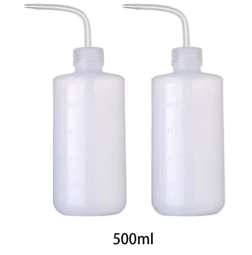 2PCS Clear Lab Safety Squirt Squeeze Bottle Chemical Reagent Bottle 500ml US - product listing photo