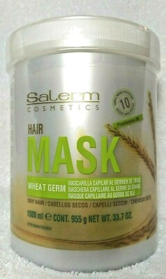 Salerm Cosmetics Wheat Germ Capillary Hair Mask 1000 ml/33.7oz
