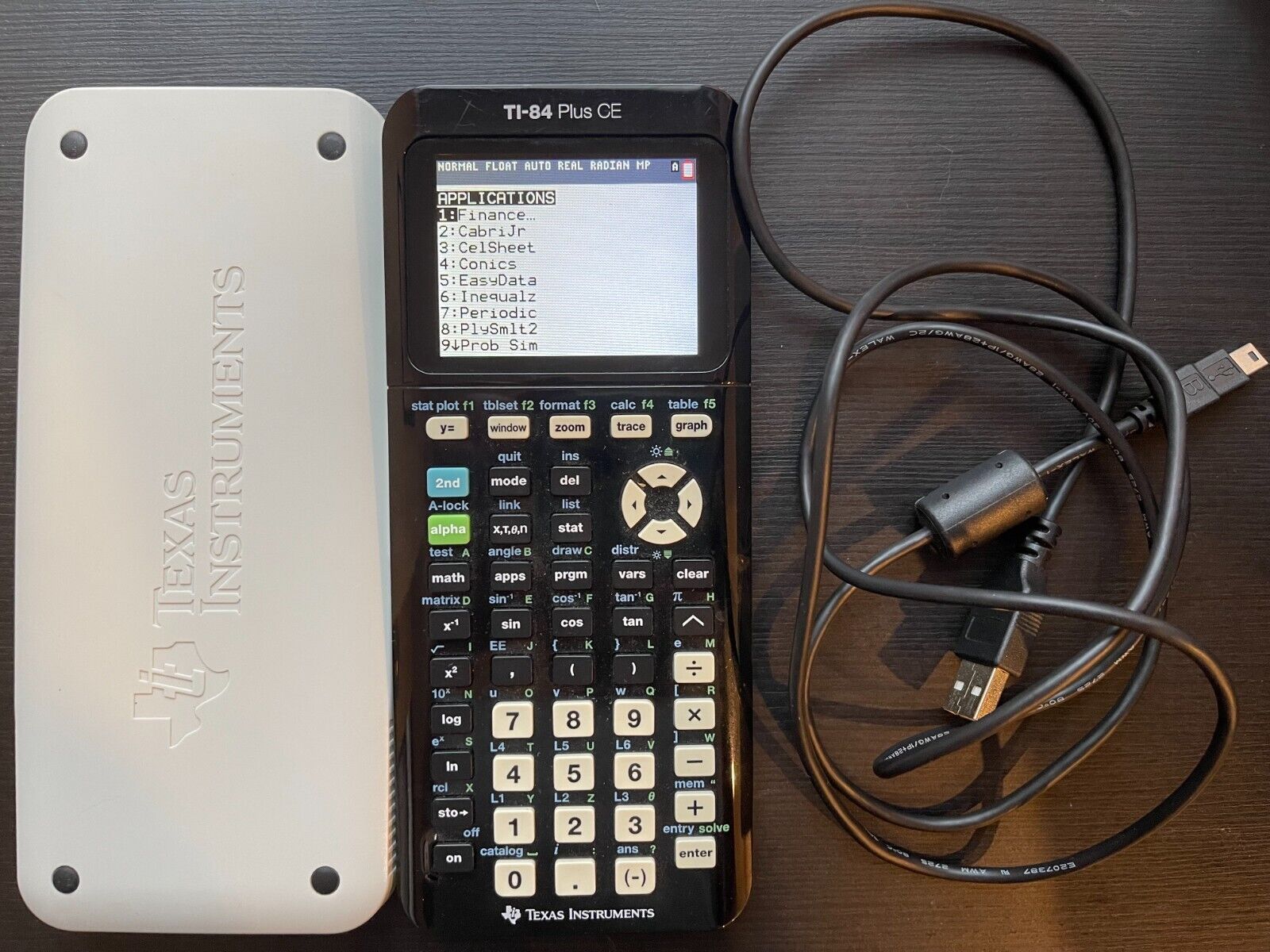 Texas Instruments TI-84 Plus CE Color Graphing Calculator, Black 7.5 Inch  eBay