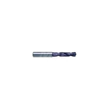 Guhring 9055140041000 Stub Drill Bit: 0.1614" Diam 140deg Solid Carbide Coated,