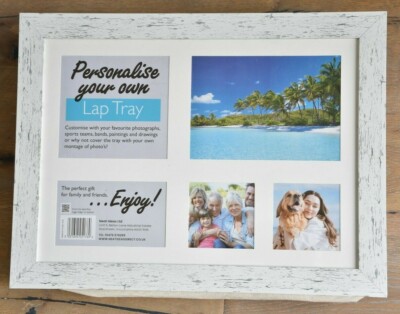 Weißes Schoß Tablett - personalisieren Sie Ihr eigenes mit Fotos, Gemälde Geschenk zu jedem Anlass