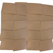 100 GOLD BROWN TEFLON HARD CARD SQUEEGEE CAR WINDOW TINT TOOL INTERSOLAR 