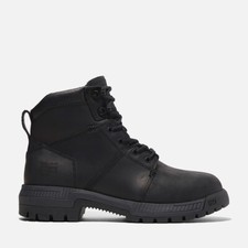 Men's Timberland PRO Montauk 6" Steel Toe Work Boot BLACK GRAIN CONSTRUCTION NEW