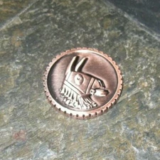 2020 Limited Edition FORTNITE V-Bucks Coin Copper Version Loot Llama VERY RARE