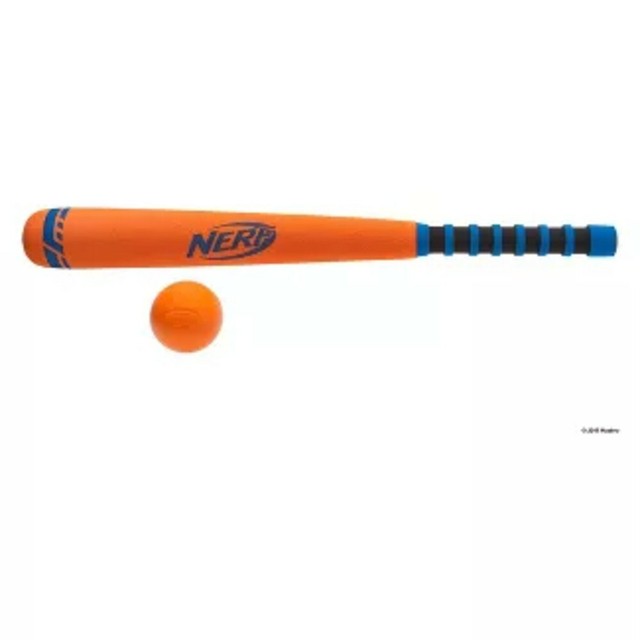 nerf sports baseball set