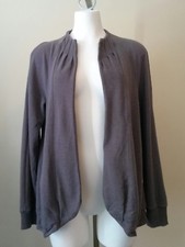 Womens GAP BODY Taupe Open Front Knit Cardigan Size XS