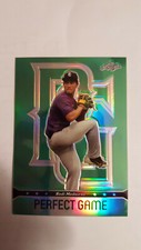 2013 LEAF PERFECT GAME KODI MEDEIROS GREEN AUTO/10