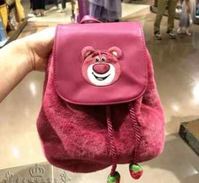 Toy Story Lotso Bear Strawberry PLUSH Backpack Bag