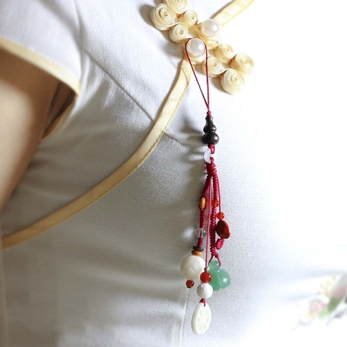 Mobile Phone Hanging Pendant Retro Bodhi Pendant Chinese Style - Afbeelding 11 van 11