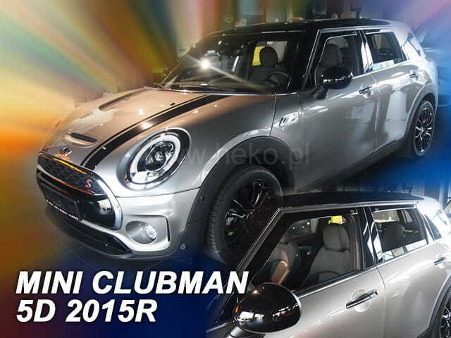Déflecteurs de vitre Mini Clubman F54 pour rouler sous la pluie sans buée en voyage