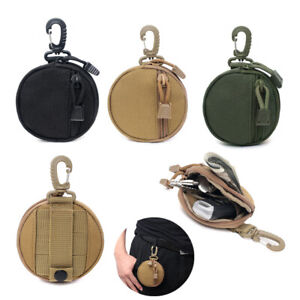 EDC Key Wallets Holder Coin Purses Pouch Military Pocket Keychain Case OutdoorRD