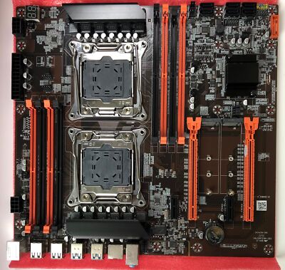 X99 Motherboard Set Dual CPU with E5 2680 V4 64GB DDR4 Ram
