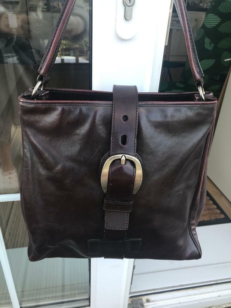 Yves Saint Laurent (Rive Gauche) Borsa a mano in pelle vintage