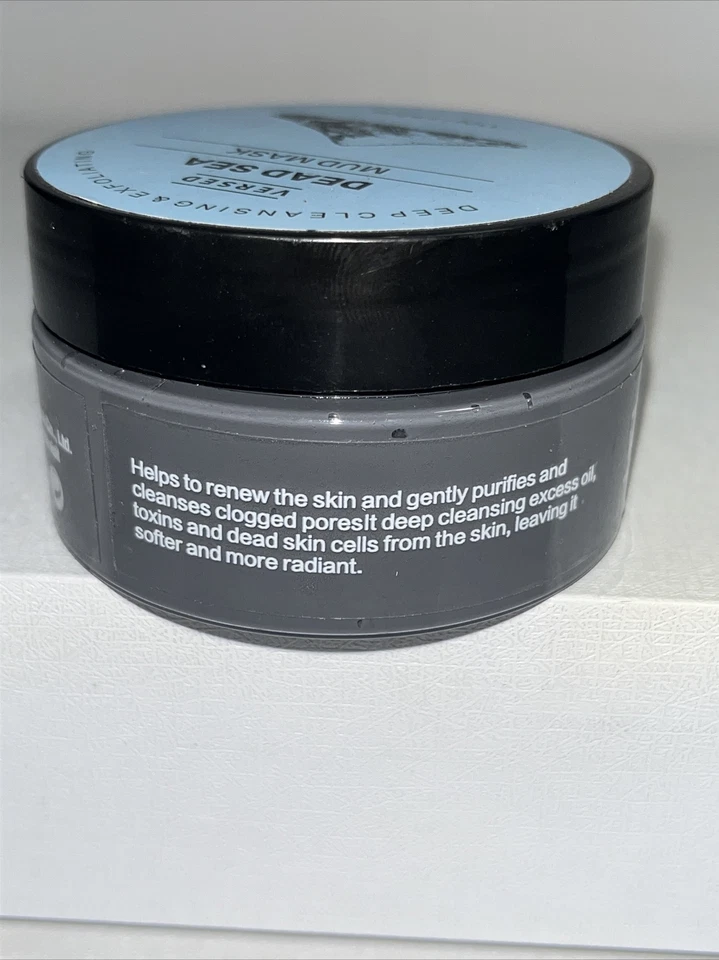 Máscara de barro para el cuidado de la piel del Mar Muerto, limpieza profunda y exfoliante nueva Foto 4 de 4