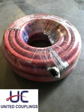 3/4" Jackhammer Air Hose 50ft 300 PSI with fittings