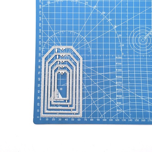Nested Geometry Circle Tags Oval Meatl Cutting Dies Diy Scrapooking Card Crafts - Picture 36 of 36