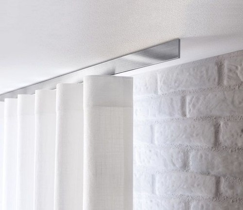 CMJYMX Binario Tenda Soffitto 430 Cm - Scorrevole, Alluminio, Per Soggiorno E Camera