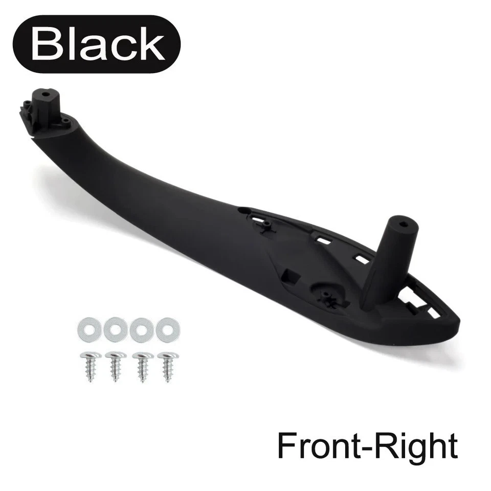 Пара черных передних левых и правых внутренних отделочных дверных ручек для BMW F30 F80 F31 США - Изображение 4 из 4