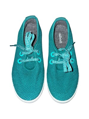Allbirds TS Women Tree Skipper Shoes Kauri Peacock Teal Size 5 NWOB
