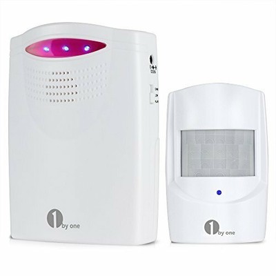 1Byone Wireless Home Security Driveway Alarm, 1 Sensor & 1 Receiver (6921502909902)